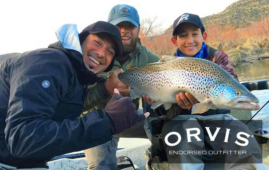 Big Brown Caught on the San Juan River - San Juan River Fly Fishing