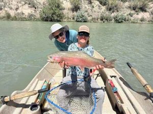 Guide stephen with client 27 in rainbow