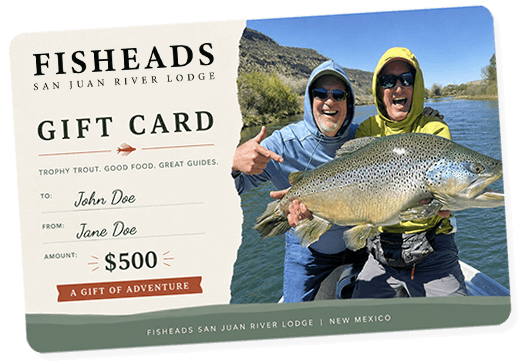 San juan river fly fishing gift card tilt